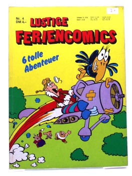 Lustige Feriencomics Album Nr. 4: 6 tolle Abenteuer von Marken-Verlag